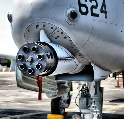 A10 gatling gun